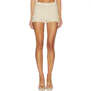 Tularosa Nori Shell Embellished Short in Sand