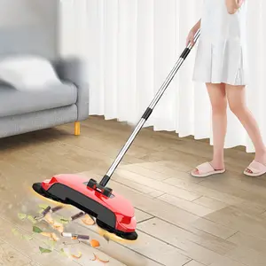 Household hand-pushed rotary broom convenient, practical and simple sweeping tool