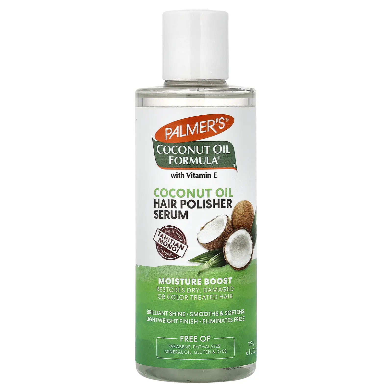 Palmer's Coconut Oil Formula®, Moisture Boost, Hair Polisher Serum, 6 fl oz (178 ml)