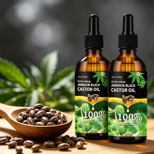 Extra Virgin Jamaican Black Castor Oil, Cold-Pressed & Unrefined, Multi-Use Oil for Hair Growth, Repair Damaged Strands & Hydrate Dry Skin