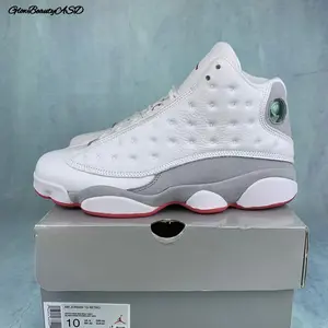 Wolf Grey New men's lace-up outdoor sports shoes breathable casual running shoes