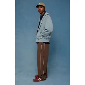 Pacsun Men's BrownÂ Bolton Baggy Track Pants