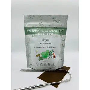 Lymphatic Cleanse Tea AM + Tongue Scraper