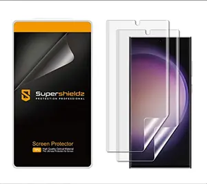 Supershieldz (2 Pack) Designed for Samsung (Galaxy S23 Ultra 5G) Screen Protector, High Definition Clear Shield (TPU)