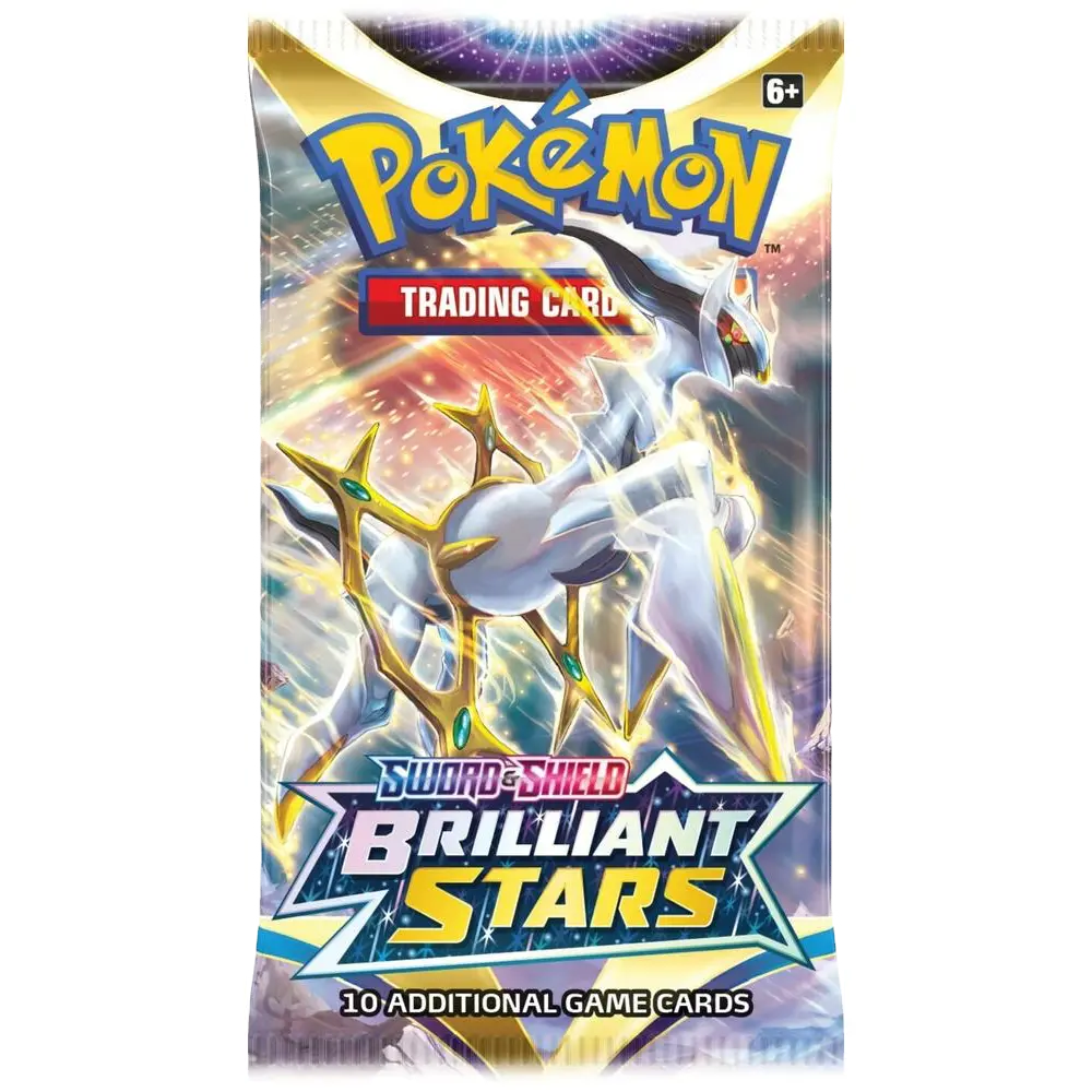 Brilliant Stars Booster Pack (SWSH09) - Pokmon Trading Card Game - TikTok  Shop