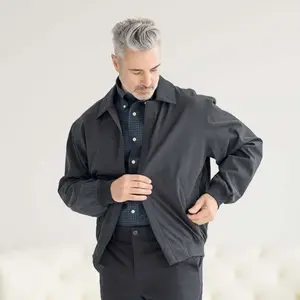 MagnaReady® X Weatherproof® Black Golf Jacket with Magnetic Closures