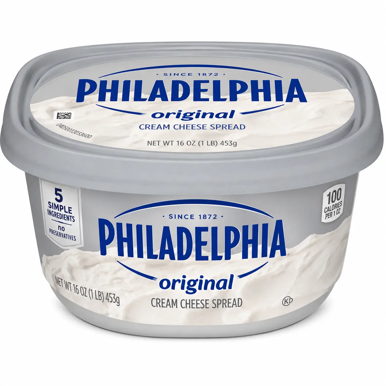 Philadelphia Original Cream Cheese Spread, 16 oz., 1 Pack – Classic Smooth & Creamy