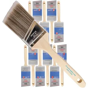 -  Brushes - 12Ea 2.5" Angle Brushes