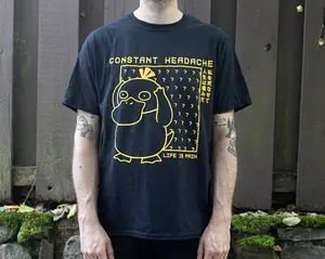 Pokemon Psyduck Constant Headache Life Is Pain Pokemon T-Shirt