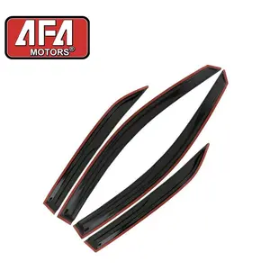 For 2009-2013 Toyota Corolla Sedan JDM Mugen Style Window Visors Sun Rain Guards