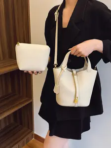 Women's Elegant Minimalist Crossbody Bag & Coin Purse, Trendy Plain Color Fashionable Shoulder Bag & Coin Purse, Chic All-match Crossbody Bag for Daily Use