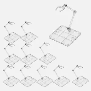 12Pack HG144 Universal Model Stand – Adjustable Action Figure Display Base