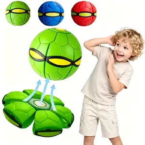 Magic Bouncing Ball Light Dual Form – Pop up, Meta Ball Metaball Transforming Design – Flying Saucer Bouncy – Interactive Bouncing Balls for Children Dogs Pets Toys outdoor sport cool gifts for bounce