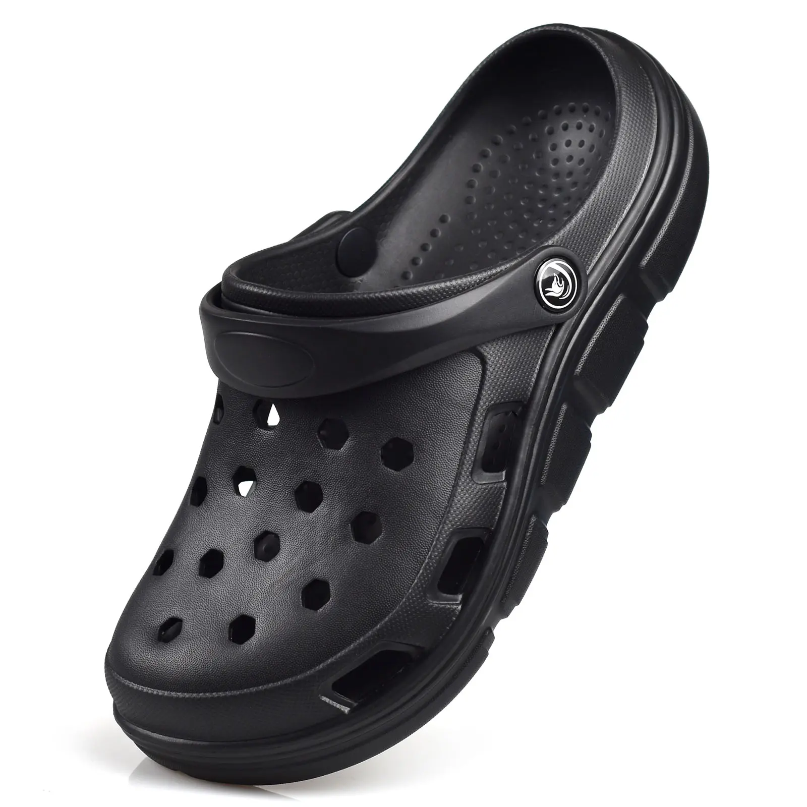 PIMIO Garden Clogs for Women and Men,Slip On Work Shoes with Arch Support,Womens Mens Quick-Dry Water Shoes Casual Sandals,Comfortable Slippers