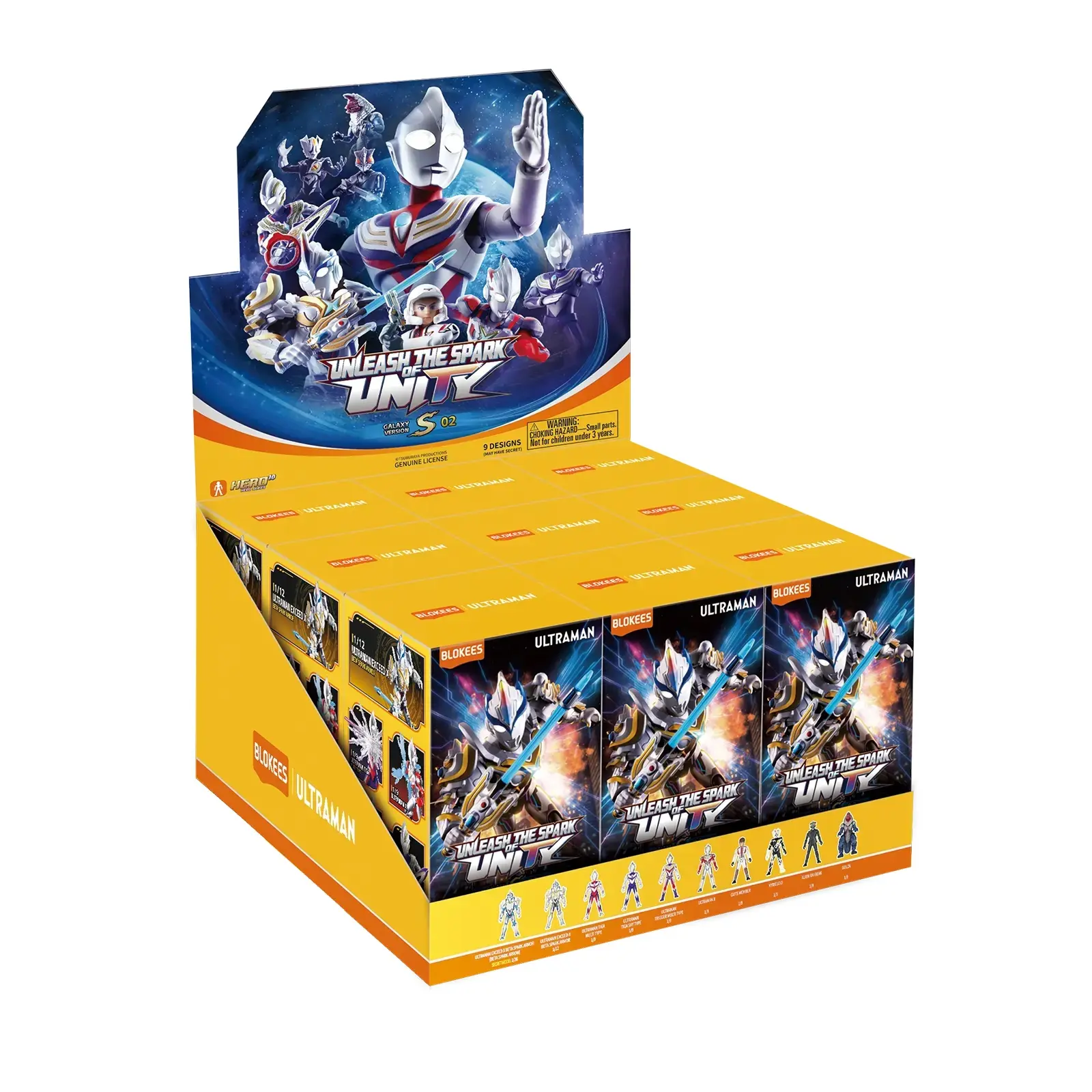 Blokees Ultraman Galaxy Version S 02 Unleash the Spark of Unity