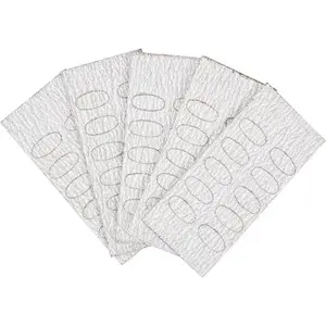 Nail Sanding Tablet Nail File with Adhesive Disposable Nails Accessories Cuticle Pusher Sandpaper Manicure Tools Nails Polishing Nail Care Equipment