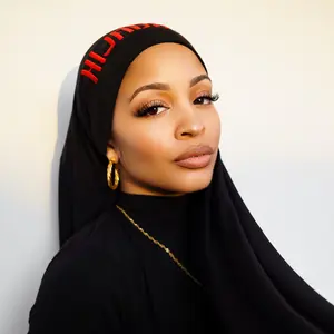 Shayla Signature Hijabified Shayla - Black and White Patterned