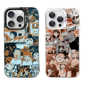 Haikyuu Kuroo Tetsurou Phone Cases For iPhone 17 Promax Pro Air 16 Plus 15 14 13 12 11 Shockproof Black Silver Shockproof Protective Cover