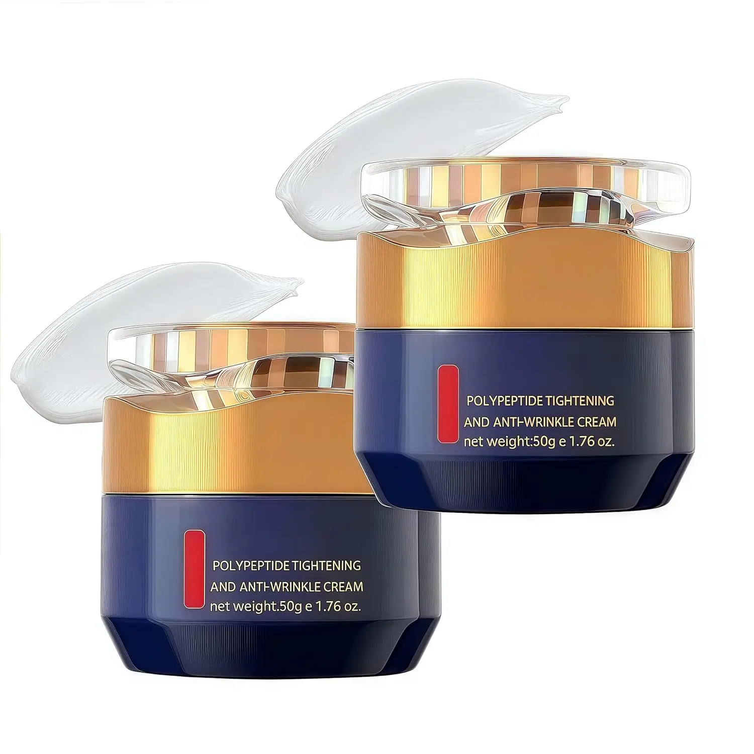 Face Cream Polypeptide Firming Full Face Cream, Hyaluronic Acid&Niacinamide&Vitamin C, LightweightTexture, Fast Absorption Without Residue, Suitable for Tinted Moisturizer, Valentine's Day gift, Thanksgiving Gift, the Perfect Gift for Women & Girl