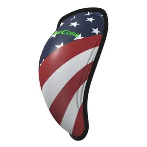 Shock Doctor AirCore Cup - Patriotic Design with 3-Layer Fusion Technology for Superior Protection & Comfort