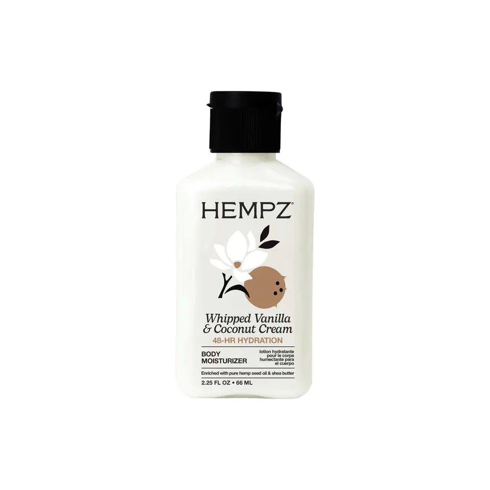 Travel-Size Whipped Vanilla & Coconut Cream Moisturizing Body Lotion