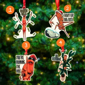 Marcus VRChat Christmas Ornament, Rigatoni Pasta, I Dont Like This Rock, You're Running The Vibe, I'm Sensitive Meme Iconic Gifts For Fans, Car Ornament