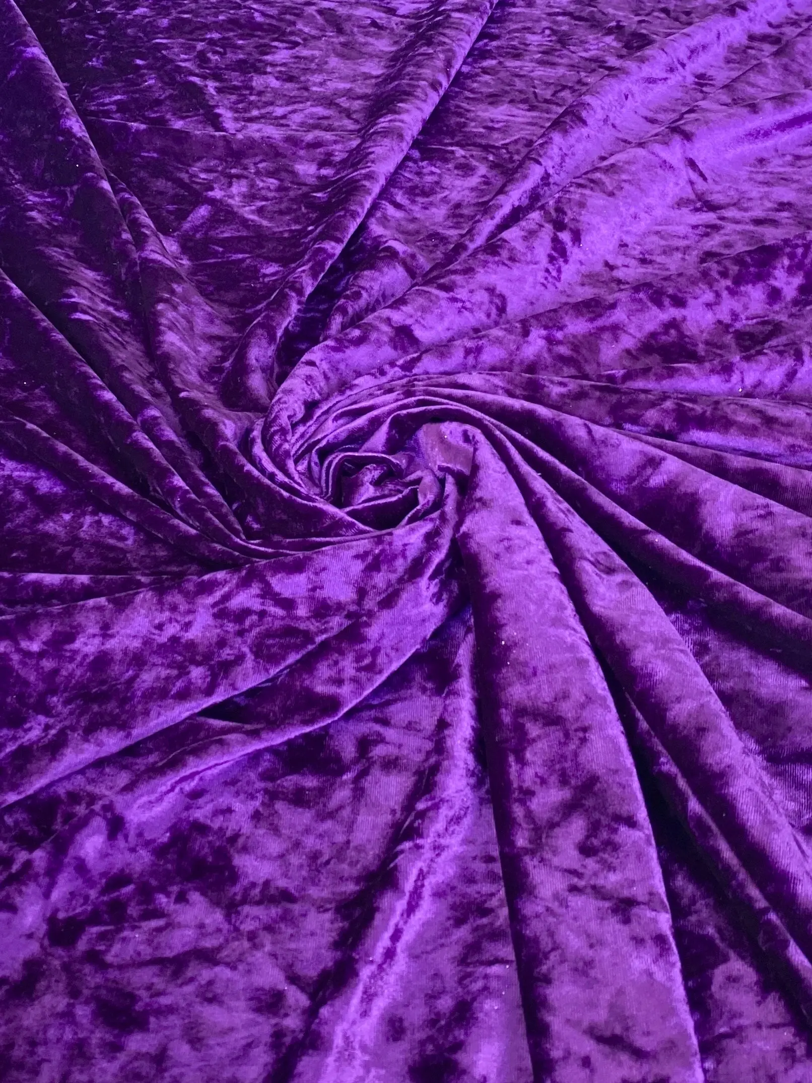 Purple Stretch Crushed Velvet Purple Stretch Crushed Velvet