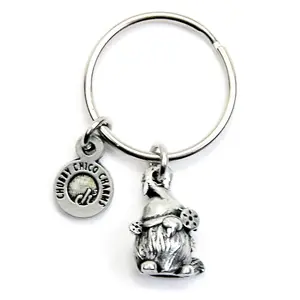 Winter Gnome Key Chain
