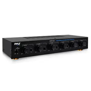 6-Zone Speaker Selector with Volume Control, 6-Channel Amplifier Support 6-Zone Speaker Selector with Volume Control, 6-Channel Amplifier Support