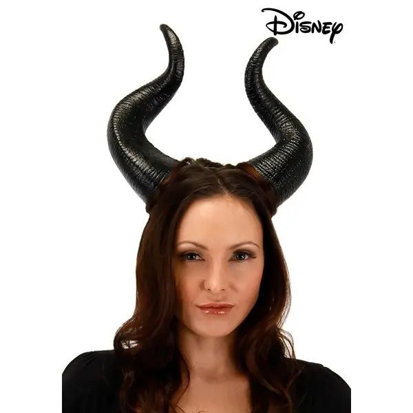 Maleficent Costume Horns Accessory, Fairy Character Mask, Halloween Character Party Supplies, Accessories