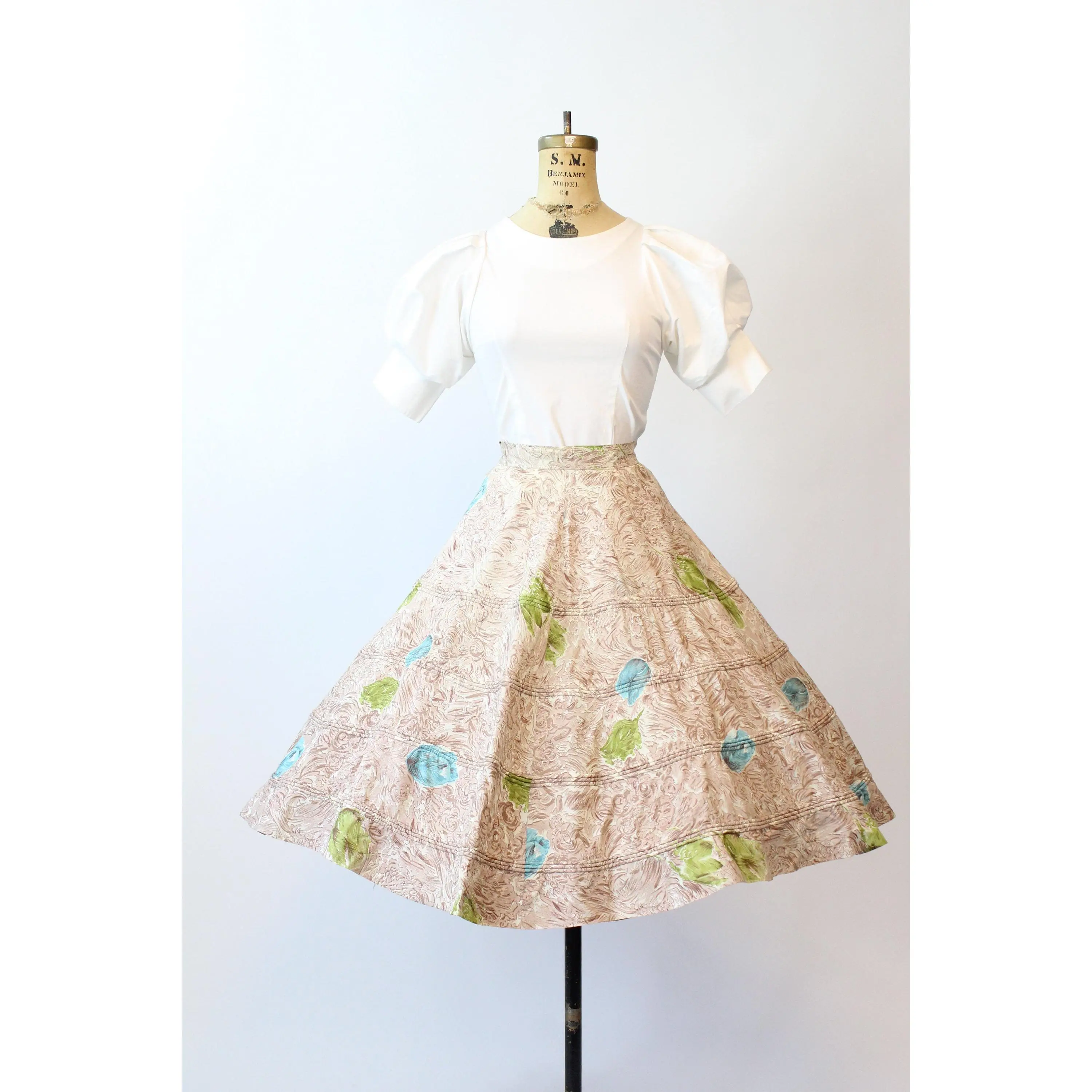 1950s SWEET ADELINE tulip print skirt xs | new spring summer