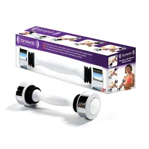 Shake Weight Shaking Dumbbell - 2.5lb Muscle Toning Dumbbell to Sculpt Your Arms, Shoulders & Chest All at The Same Time - Exercise Equipment for All Fitness Levels - Single Dumbbell Shaking Weights adjustable weights