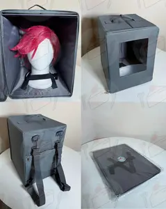 [Cakycos] [New] Premium Cosplay Styled Wig Travel Case and Storage Box
