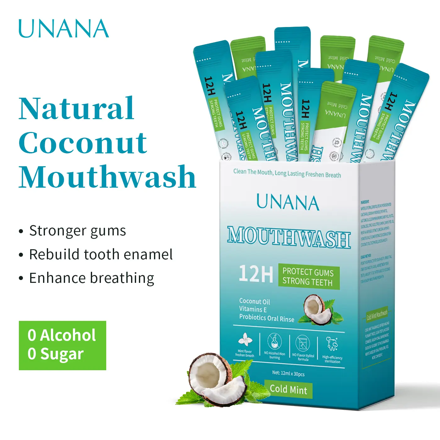 30 Cold Mint Packets