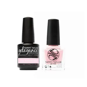 Tammy Taylor Nails Pink Marshmallow Soulmates Color Gel Nail Polish - Long Lasting Nail Polish in Pink