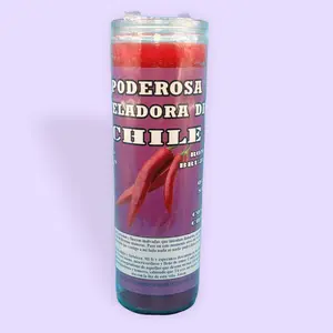 Candle Chile Pepper Against Bad Vibes scented and long lasting