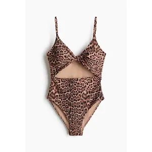 H&M Padded-cup High Leg Swimsuit
