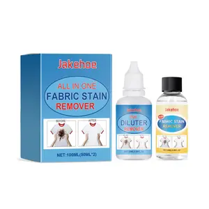 Jakehoe All-In-One Fabric Stain Remover Protects Clothes, Cleans Oil Stains, Gently Cleans Stains And Protects Color