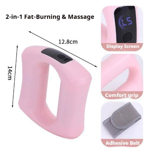 Deep Tissue Percussion Muscle Massage Gun: with Heat, Adjustable Intensity and Speed, Super Quiet, USB-C Rechargeable, Portable, Pain Relief for Athletes and Everyone, Ideal Gift