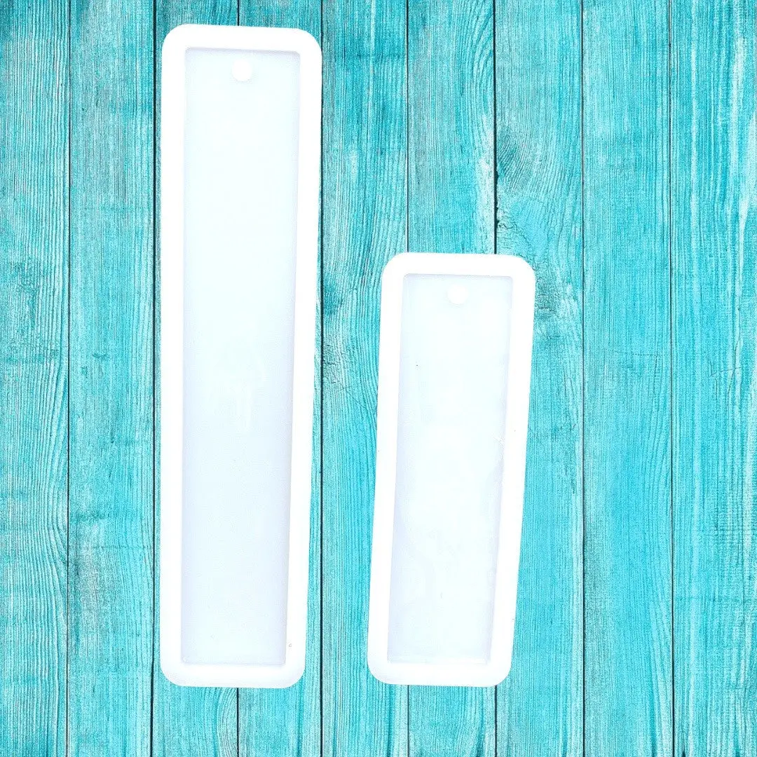 Heavy Duty Bookmark UV and Epoxy Resin Mold Set of 2
