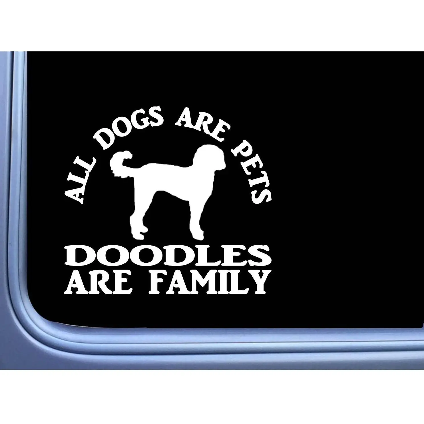 Goldendoodle Sticker Doodle Family OS 137 6" Dog Decal labradoodle aussiedoodle bernedoodle