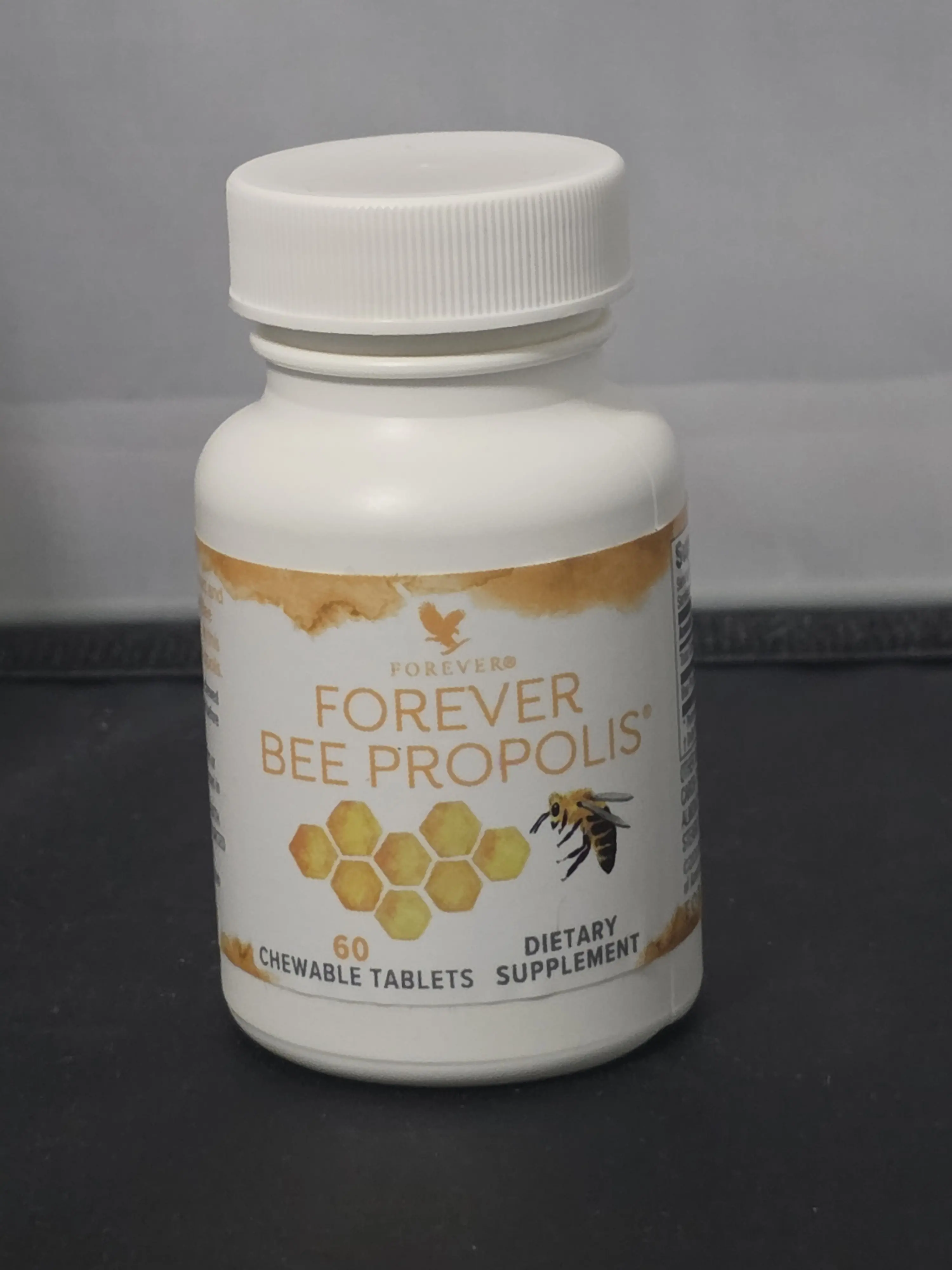 FOREVER BEE PROPOLIS Natural Dietary Immune Supplement 60 tablets - Bee-Produced Plant & Tree Bud-Derived Protective Substance with Antioxidant Properties