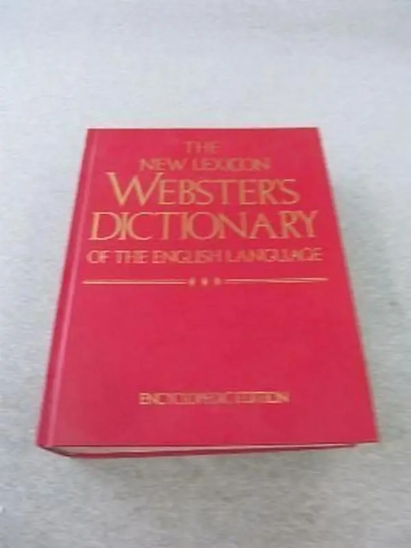 Used Hardcover Book - The New Lexicon Webster's Dictionary of the English Language for English Language Learning