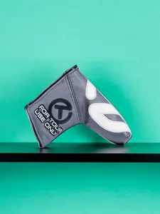 Scotty Cameron Industrial Charcoal & White Circle T Blade Putter Head Cover (BRAND NEW)