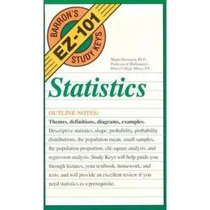 USED-Statistics (Barron's Ez-101 Study Keys) by Martin Sternstein (Paperback)