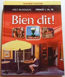 USED-Bien Dit!: Teacher Edition Level 1 2013 by Holt Mcdougal Staff (Hardcover)