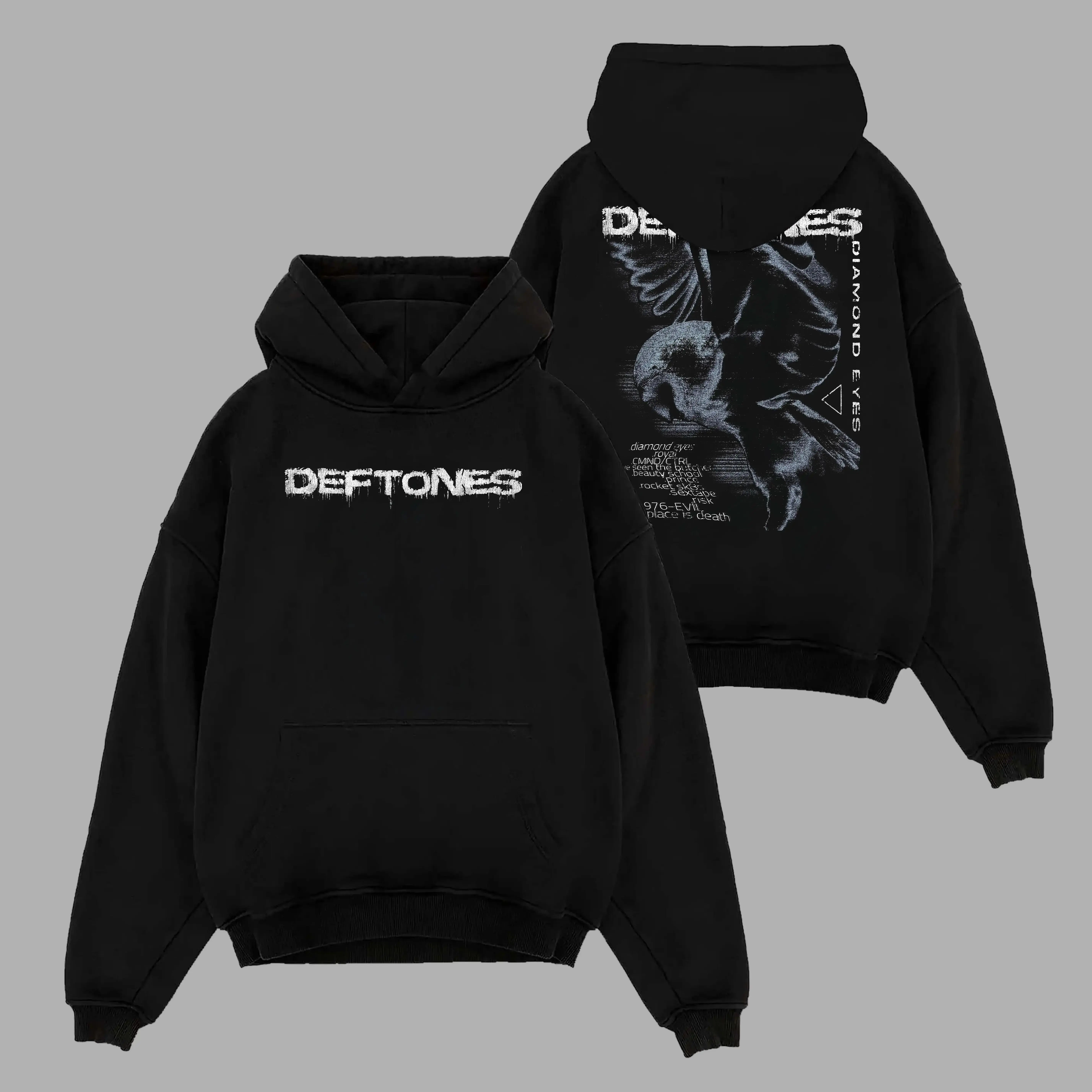 Deftones Album Shirt, Hoodie, Metal Band Rock Tour T-Shirt, Alternative Merch, 90s Vintage Grunge Tee by Kaylan Eppes, USA-Made & Printed Apparel