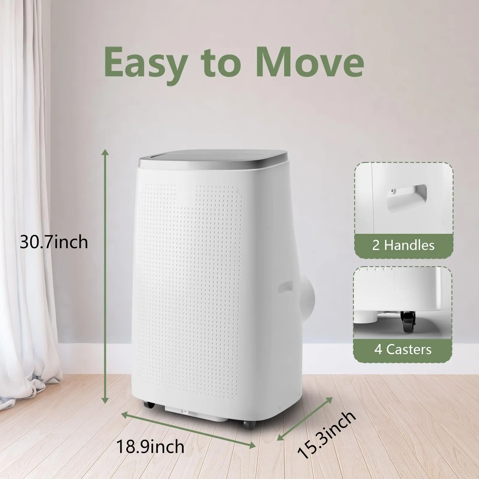 14000BTU White 