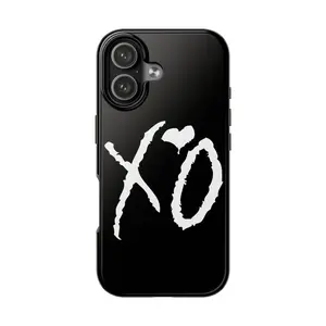 Phone Case Suitable for iPhone 17/16/15/14/13/12/11 Pro Max/Plus and  Samsung Galaxy S23FE/22/23/24/25  Case Xo X O Silicone Phone Cover
