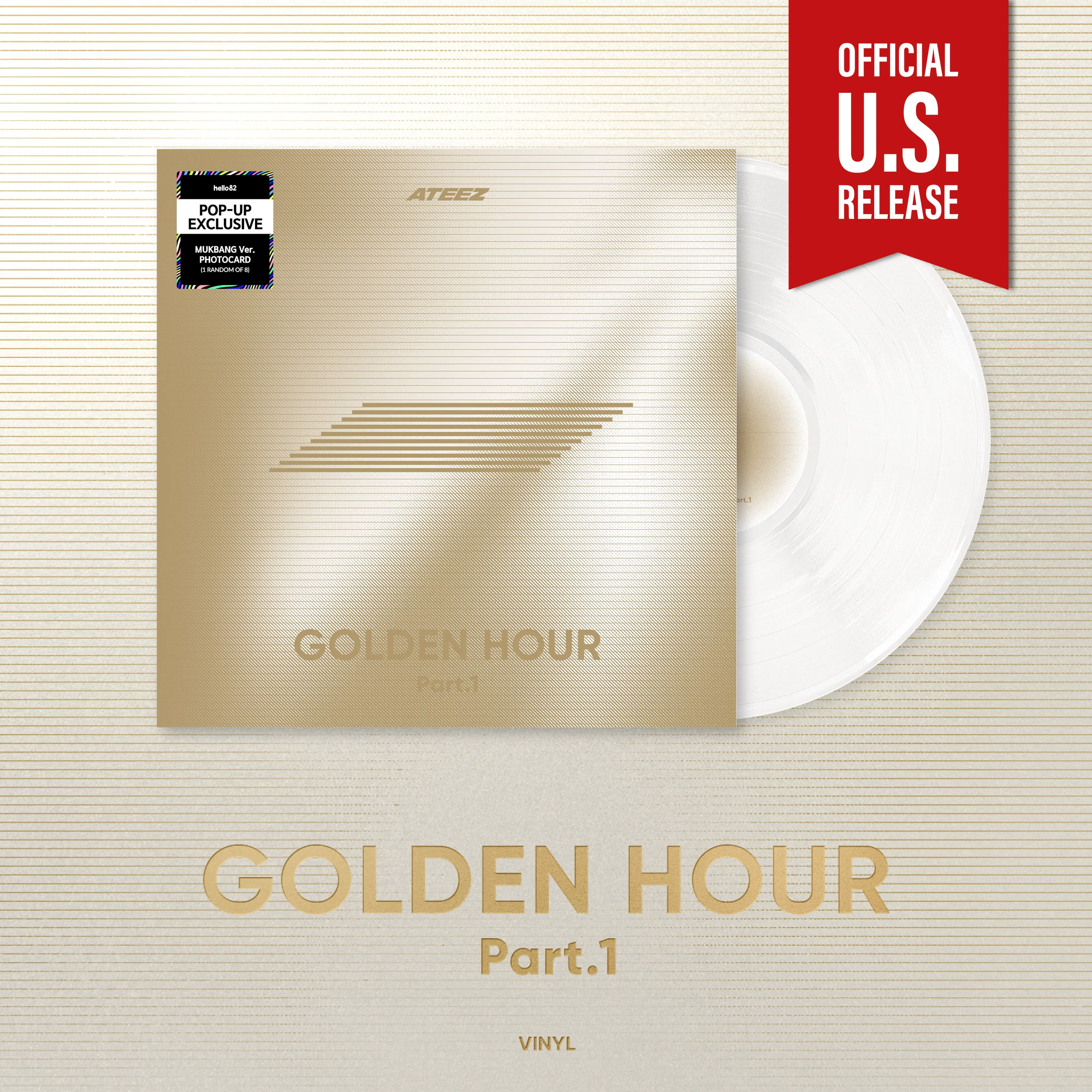 ATEEZ - GOLDEN HOUR : PART 1 [VINYL] [HELLO82 POP-UP EXCLUSIVE]